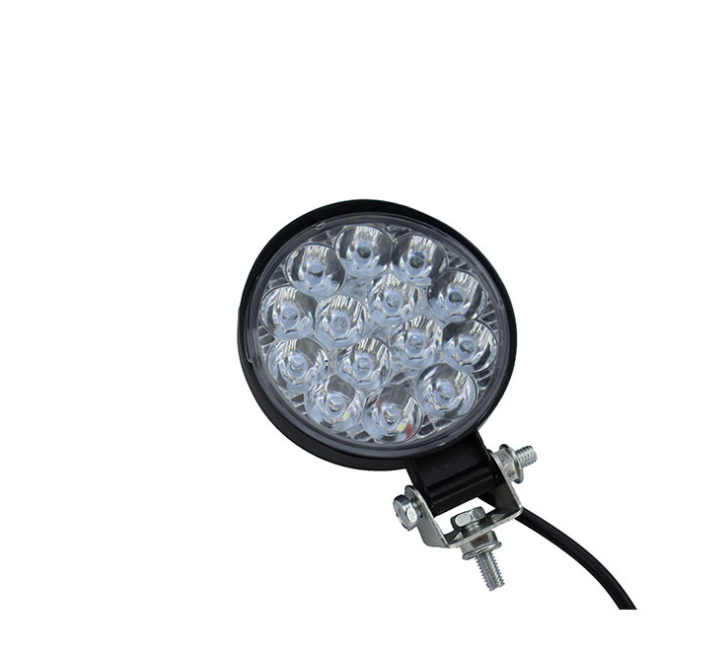 OKEEN 9LED 27W 16LED 48W Work Light 12V 24V Car LED Spotlight Square Round Auto Truck Off Road Mini Ledbar Offroad Accessories eprolo