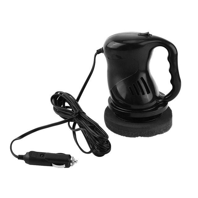 Car Polisher Waxing Polishing Machine Kit Automation Cleaning Car Buffing Car Accessories ABS Plastic Black 12V 40W Electric eprolo
