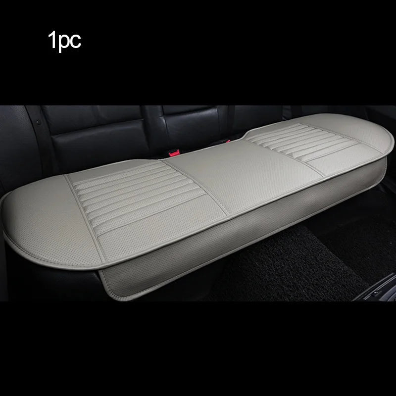 Universal Leather Car Seat Covers interior Automobiles Seats Cover Mats Auto Seat-Cover Cushion Protector Chair Pads Accessories sayaragear