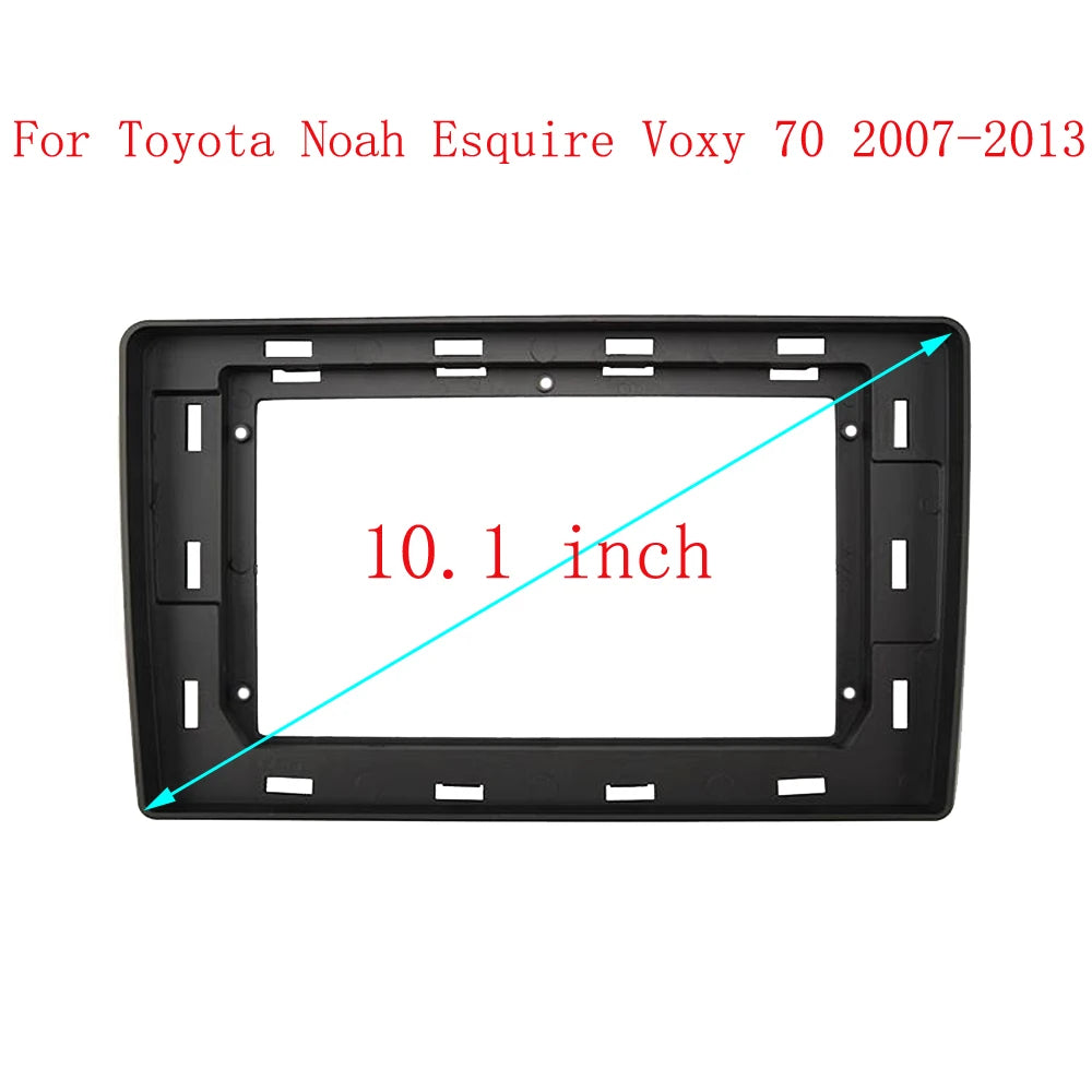 10 Inch Car Frame Fascia Adapter For Toyota Noah Esquire Voxy 70 2007-2013 Android Radio Dash Fitting Panel Kit sayaragear