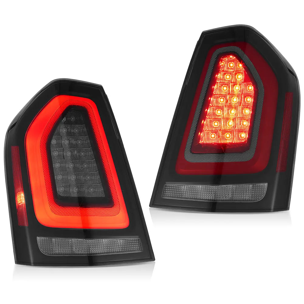 Vland 11-14 Chrysler 300 & Lancia Thema LED Tail Lights With Start-up Animation sayaragear