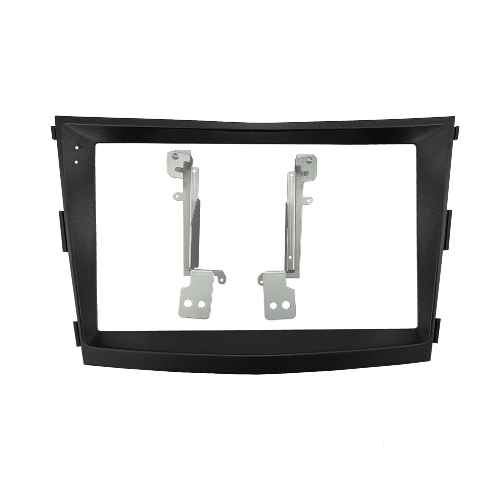 Car Android Radio Frame For SsangYong Tivoli LUVi 2015-2019 9 inch Stereo Panel Fascia 16PIN Harness Wire Power Cable sayaragear