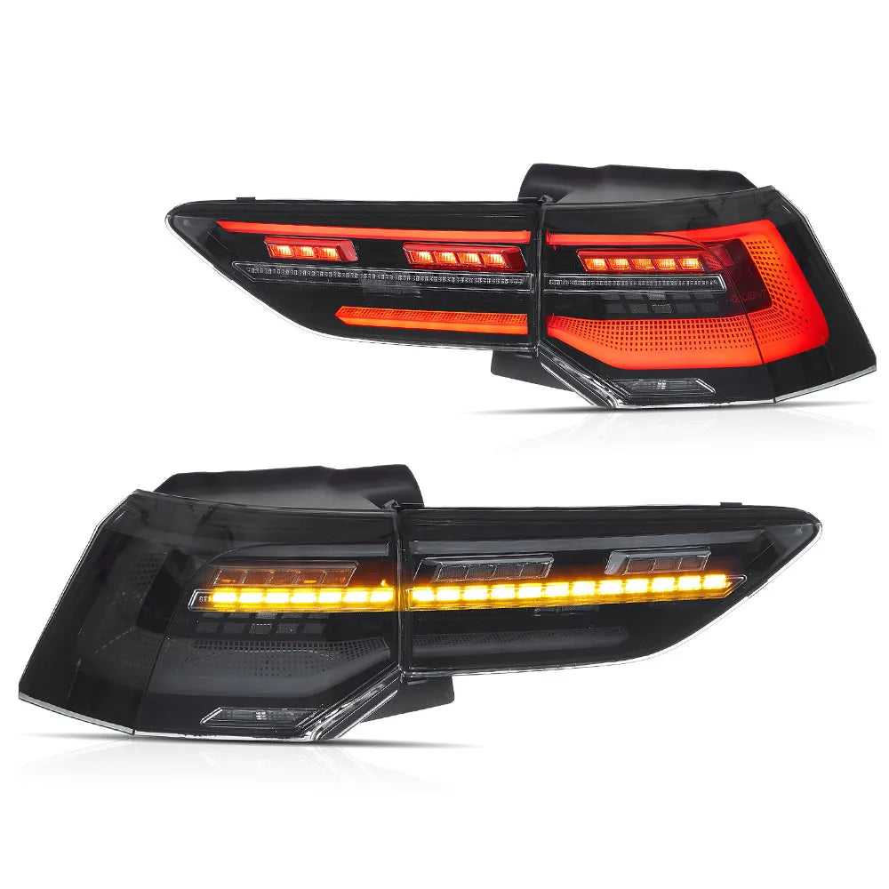 VLAND 20-23 Golf MK8 Hatchback LED Tail Lights With Sequential Amber Turn Signal sayaragear