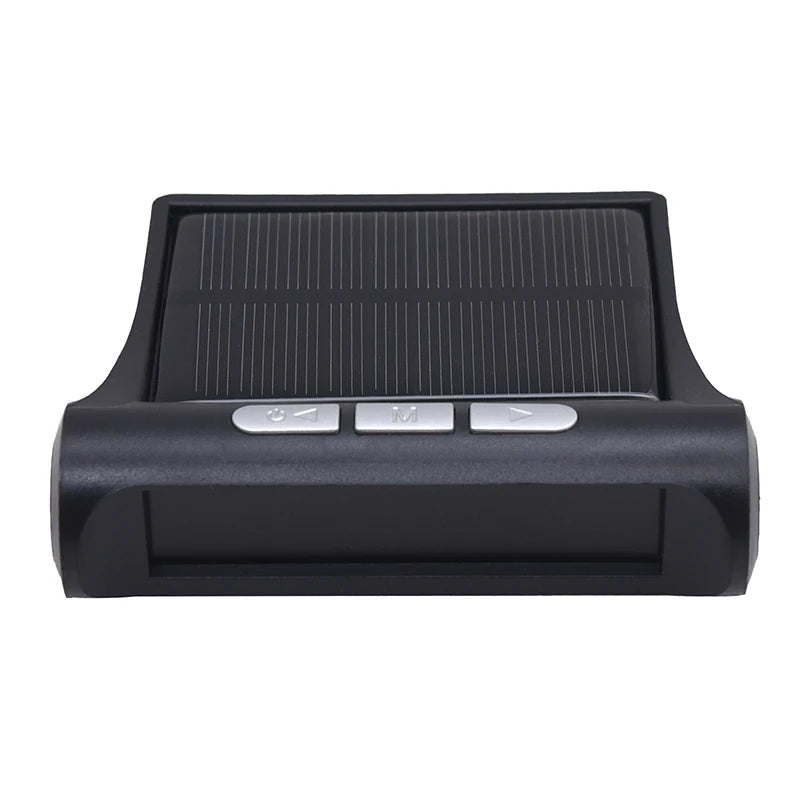 TPMS Solar Tire Pressure Sensor Car Tire Pressure Monitoring System with 4 Wheel Internal External Sensors TMPS sayaragear