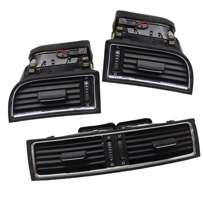 Front Left/Right/Central Air Conditioning Grille AC Vent Outlet Panel For Skoda Superb II 3T 2008 2009-2015 3T0820951 3T0819701 - sayaragear