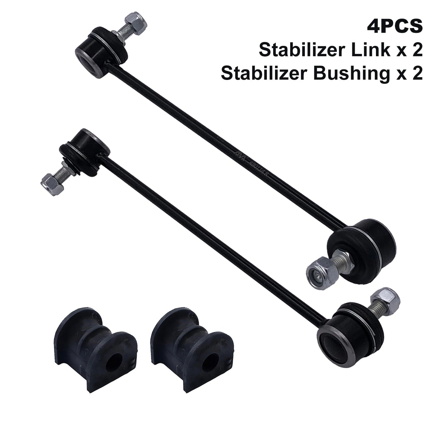 Front Stabilizer Link Bushing For BAOJUN 530 1.5T 1.8L 2017- 560 1.5T/1.8L 2014- Bracket Mounting Bush Accessories Left Right sayaragear