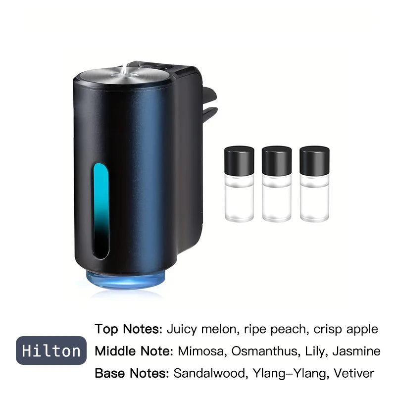 Car Diffuser Purifier Essential Fragrance Aroma AI Air Aromatherapy Humidifier Freshener Perfume Oil Mounted Ionizer Generator sayaragear