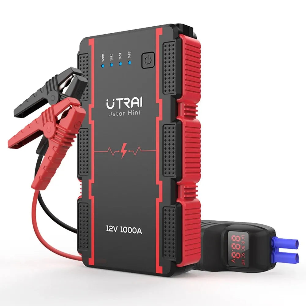 UTRAI Jump Starter Power Bank 2000A /1000A Portable Car Battery Starter For 12V Car Emergency Booster Starter Starting Device sayaragear