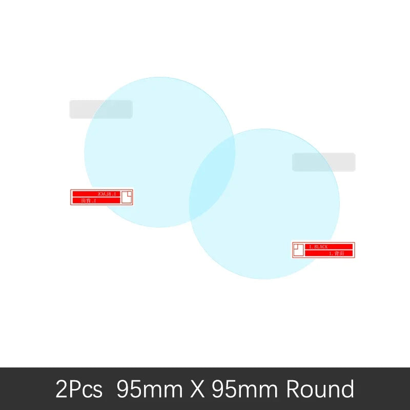 Car Rearview Mirror Film for Mercedes-Benz S-Class W220 W221 W222 1999-2020 2000 2018 Anti Fog Rainproof Sticker Accessories sayaragear