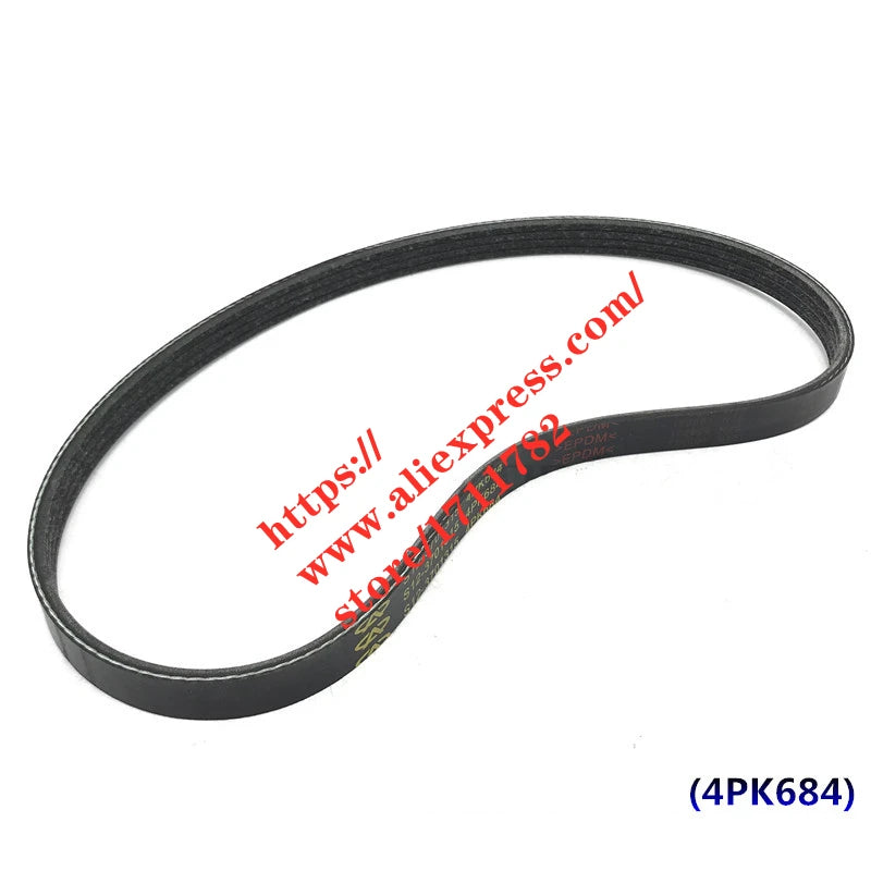 Engine V-ribbed Belt For Chery QQ6/S21 Jaggi A1 Kimo X1 indiS Beat Alternator Belt 473 Engine S12-3701315 4PK684 sayaragear
