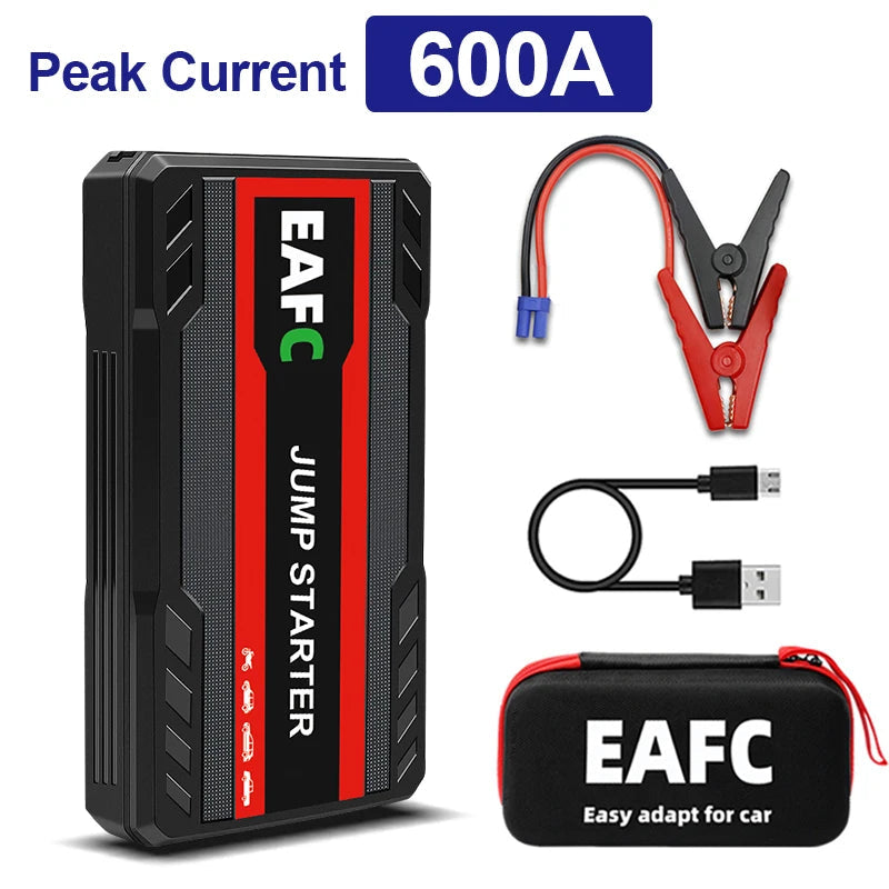 2000A Portable MultiFunction Emergency Booster Car Emergency Mobile Power Battery Charger 12V Car Jump Starter with LED Light sayaragear