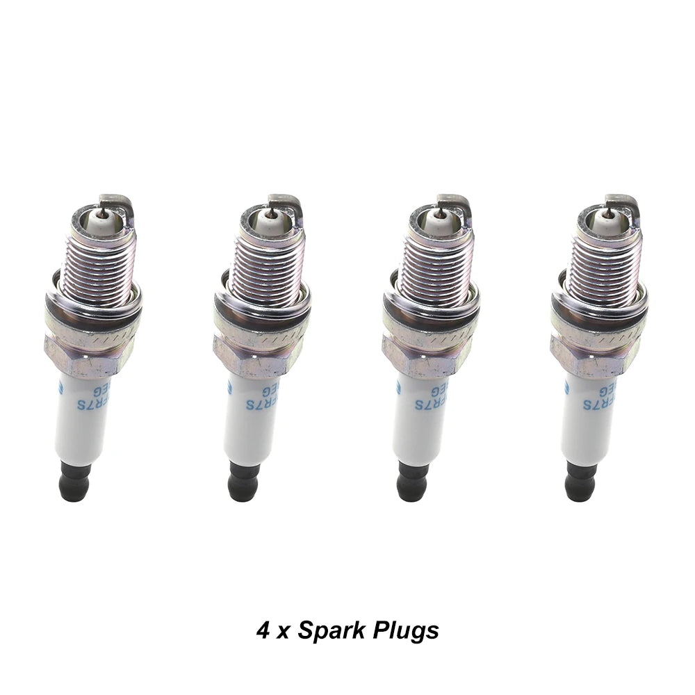 Ignition Coils + Spark Plugs Kit For HAVAL H6 1.5 2013- H2 H2S GREAT WALL C50 HOVER H6 F01R00A052 3705100-EG01T 3705100-F0000 sayaragear