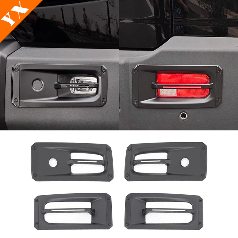 For Jetour Freedom T1 2025-2026 Car Plastic Tail Lights Cover Auto Front Rear Fog Light Frame Decoration Anti Hit/Scratch sayaragear
