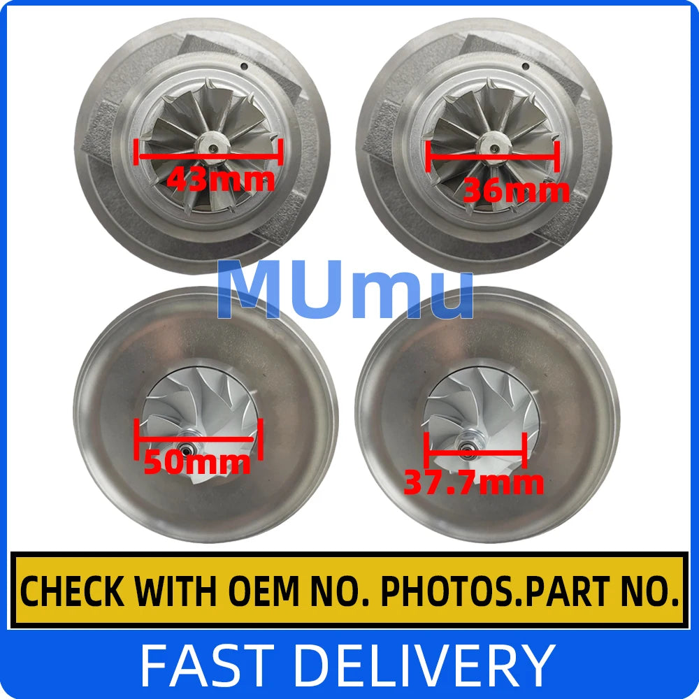 RHF4 Turbo Cartridge VC420088 VB420088 VA420088 1515A029 for Mitsubishi L200 2.5 TD 4D5CDI 98 Kw 2005 sayaragear