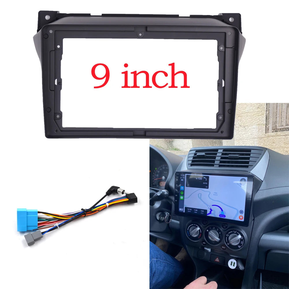9 Inch Car Frame Fascia Adapter For Suzuki Alto Japanese 2009-2016 Android Radio Audio Dash Fitting Panel Kit sayaragear