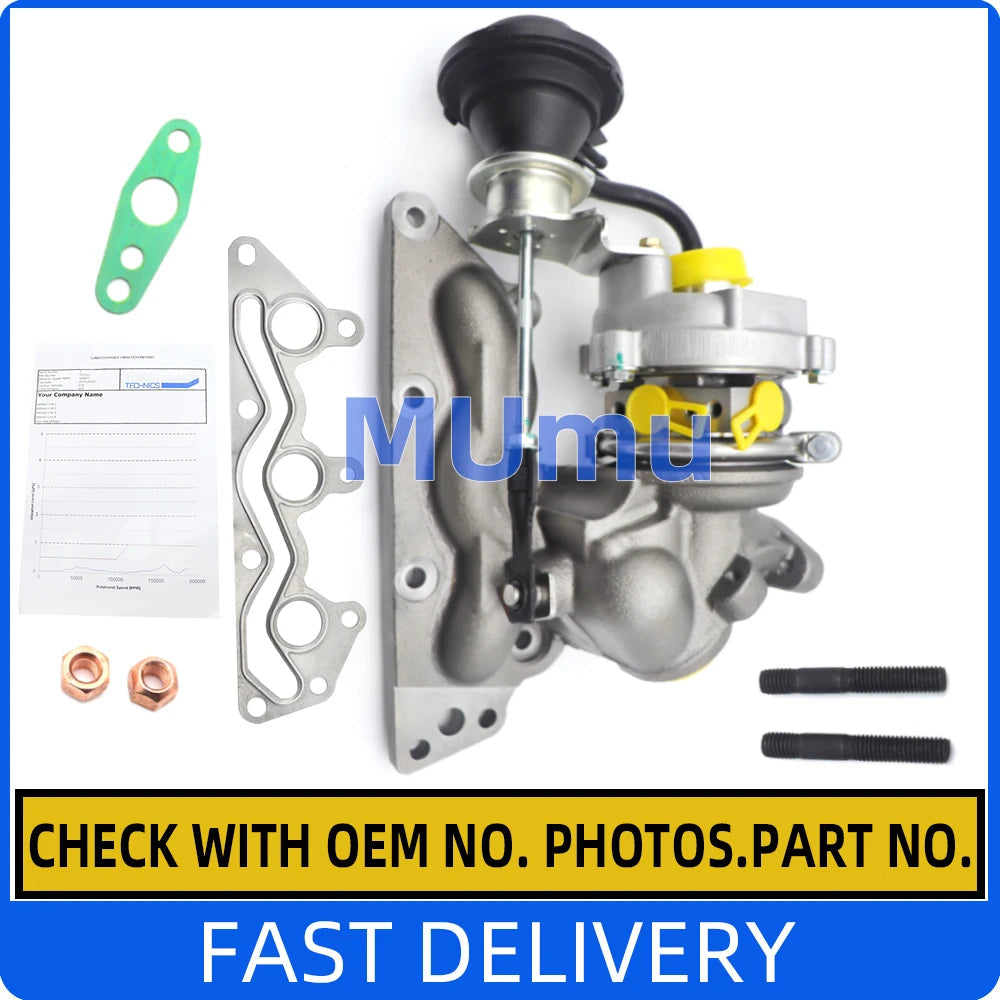 GT1238S Turbocharger For Smart Fortwo Roadster 0.7 727211 727211-5001S 727211-0001 727211-1 727211-2 A1600960999 1600960999 sayaragear