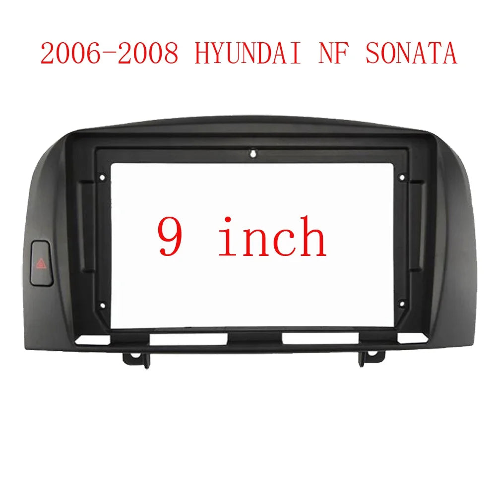 2Din Car Radio Fascia For Hyundai Sonata NF 2006-2008 DVD Stereo Frame Plate Adapter Mounting Dash Installation Bezel sayaragear
