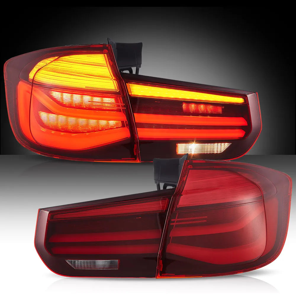 Vland 12-19 3 Series F31 LED Tail Lights LCI-Style Rear Lamp Assembly Upgrade sayaragear