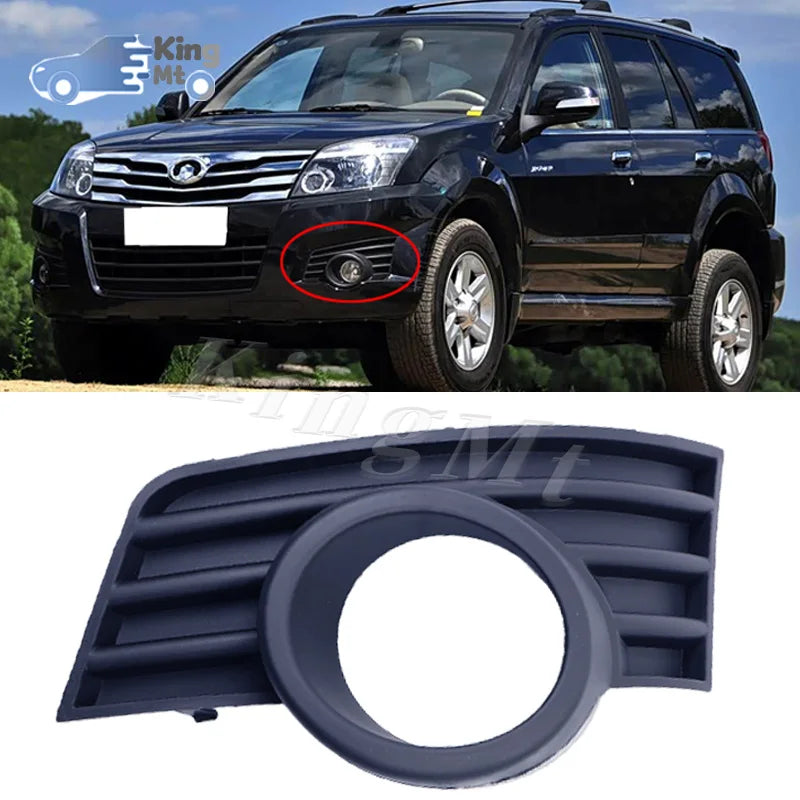 For Great Wall Hover Haval H3 Foglight Car Fog Light Assembly Front Bumper Fog Lamp Frame Cover Kit Replacement Housing sayaragear