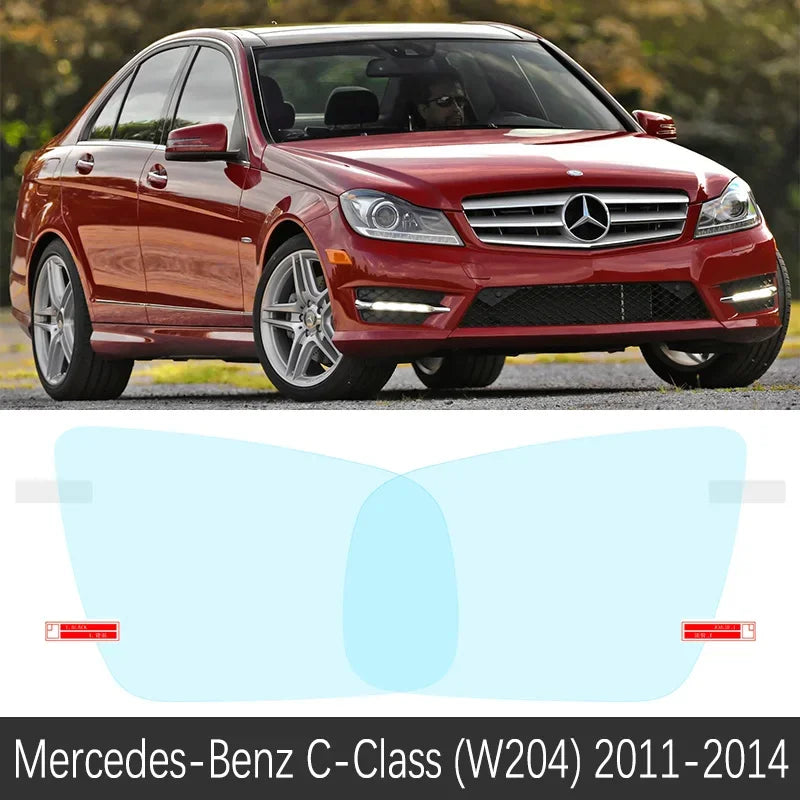 Full Cover Anti Fog Film Rearview Mirrors for Mercedes Benz C-Class W203 W204 W205 C-Klasse C180 C200 C220 C250 C300 Accessories sayaragear