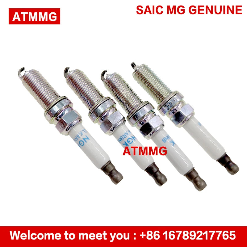 ATMMG For MG RX5 HS RX8 GS RX5MAX 2.0T engine spark plug 10162965 10273425 ILZKA8RG8 original 4pcs - sayaragear