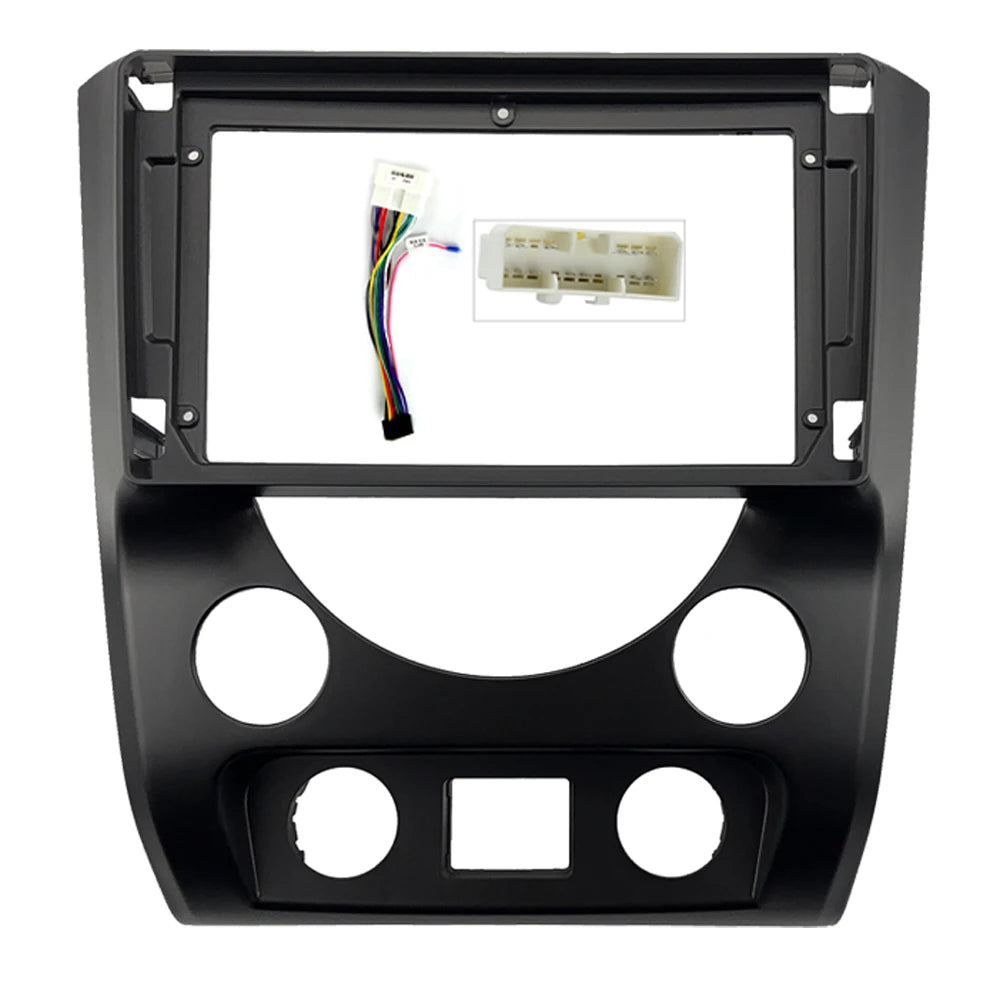 9 INCH Radio Fascia Frame Fit for SSANG YONG Rexton W (Y250) 2012-2018 Car Audio Android Replacement Dash Mount Kit Stereo Panel sayaragear