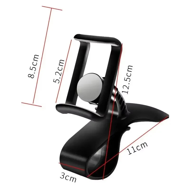 360 Rotatable Car Phone Holder Universal Cell Phone Stands Car Rack Dashboard Support for Auto Grip Mobile Phone Fixed Bracket sayaragear