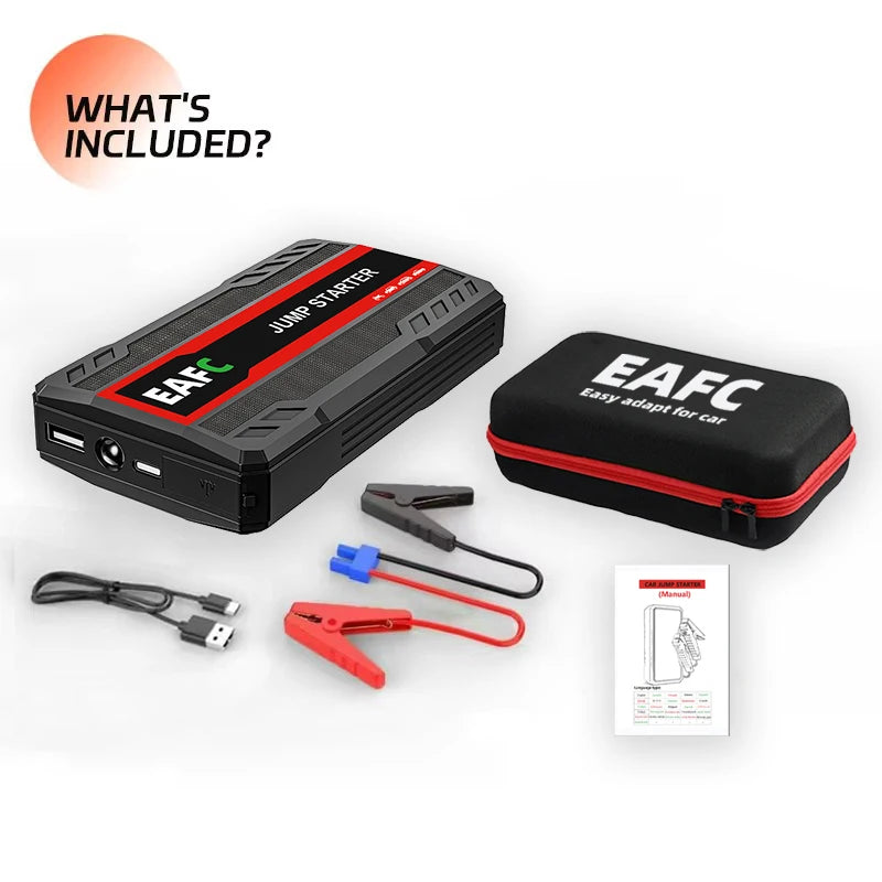 Car Jump Starter Battery Power Bank 600A Portable Emergency Starter Booster 12V Auto Starting Device for Petrol Vehicle Start sayaragear