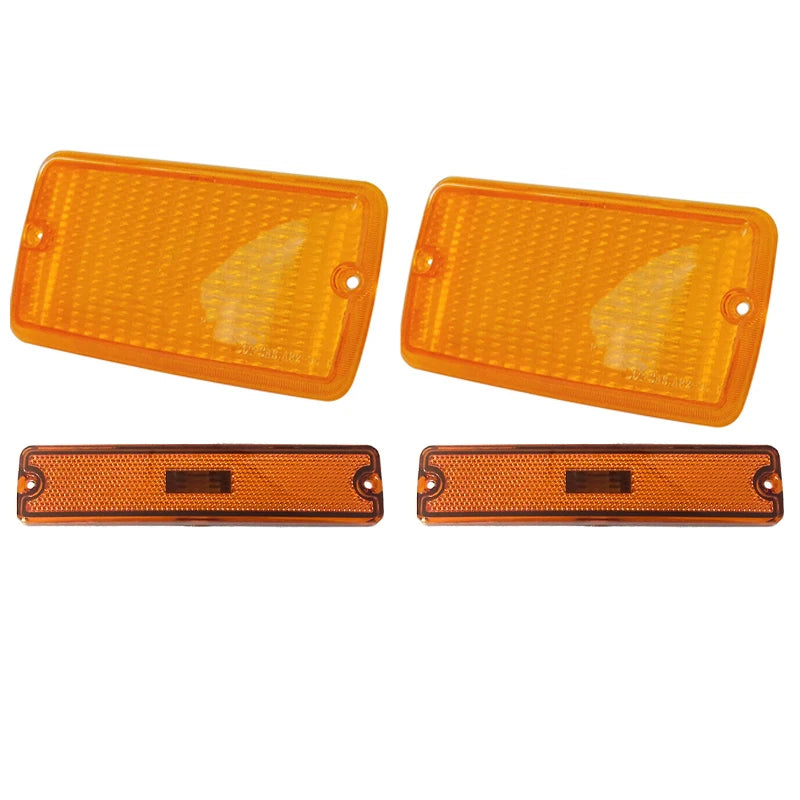 55055020AD 55055020AE For Jeep Wrangler YJ 1987-1995 Amber Lens Side Marker Turn Signal Light - sayaragear