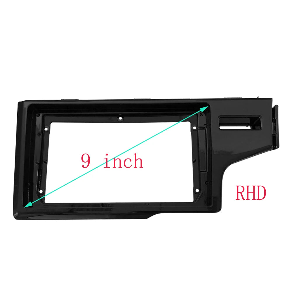 For 2013-2015 HONDA FIT/ JAZZ (9Inch UV Black)Car Radio Fascias Android GPS MP5 Stereo Player 2Din Head Unit Panel Dash Frame sayaragear