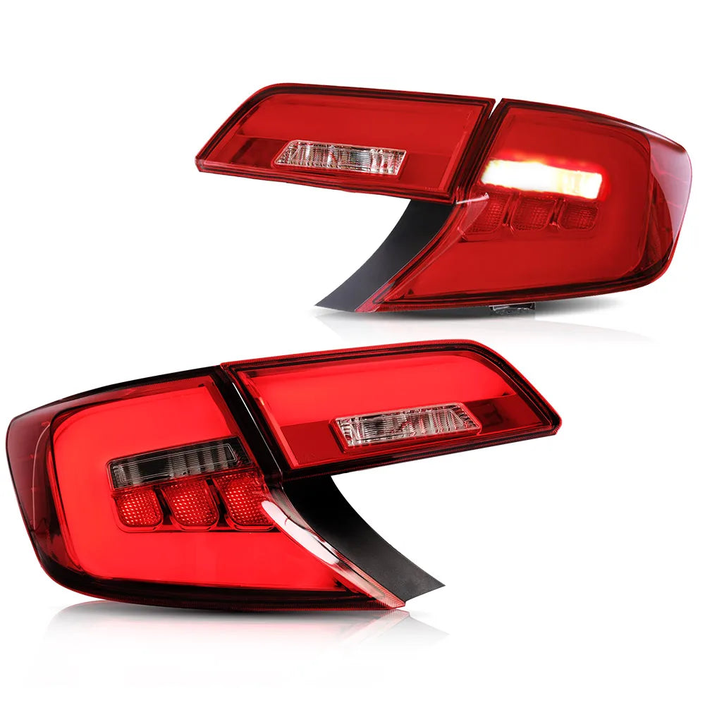 Vland 12-14 Camry Tail Lights XV50 With LED Amber Turn Signal sayaragear