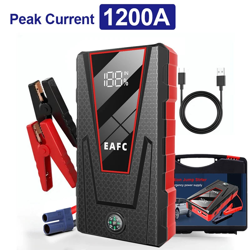 Car Jump Starter 2000A Power Bank Portable Car Battery Charger for 12V Auto Starting Device Petrol Diesel Emergency Booster sayaragear