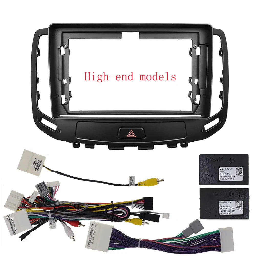 9 Inch Car Frame Fascia Adapter Android Radio Dash Fitting Panel Kit For Infiniti G Series G4 G25 G35 G37 Nissan Skyline GT 370 sayaragear