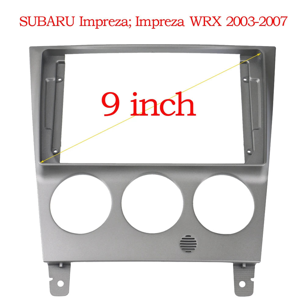 9 Inch Car Radio Fascia For Subaru Impreza WRX 2003-2007 Perfect Fit Dash Panel Mount Frame Kit sayaragear