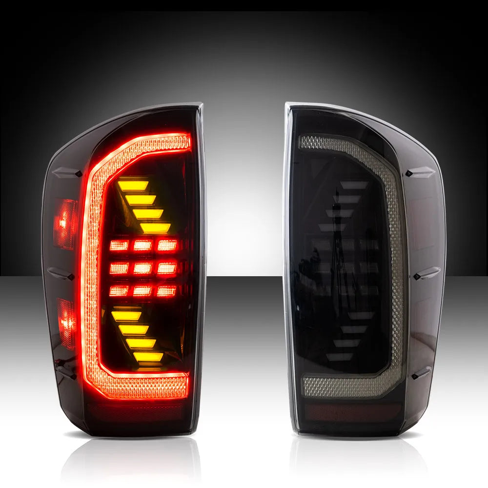 Vland 16-23 Toyota Tacoma 3rd Gen (N300) LED Tail Lights With Dynamic Welcome Lighting sayaragear