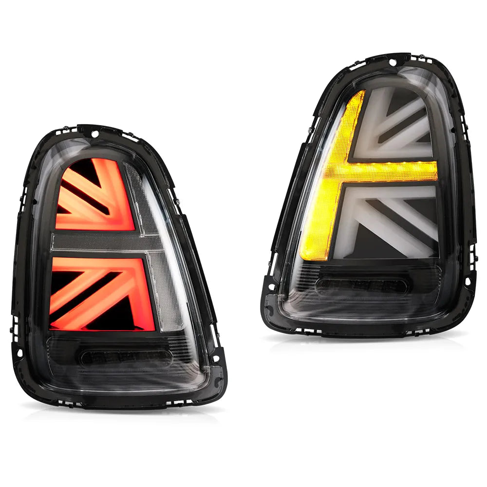 Vland 07-13 Mini Cooper 2nd Gen (R56 R57 R58 R59) II LED Tail Lights With Amber Sequential Turn Signal sayaragear