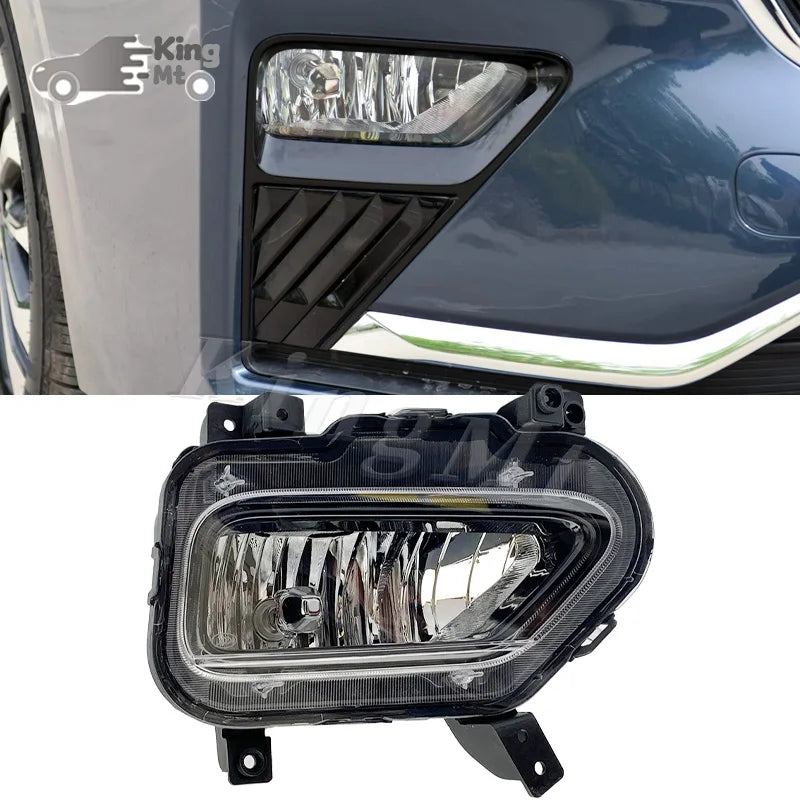 For Wuling Jiachen Xingchi Astra Foglight Fog Light Assembly Front Bumper Fog Lamp Kit Replacement with Waterproof Housing sayaragear