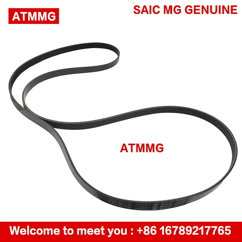 ATMMG For SAIC MG RX5 HS GS 950 2.0T Generator Belt Air Conditioning Compressor Belt Engine Belt 10158205 Original New - sayaragear