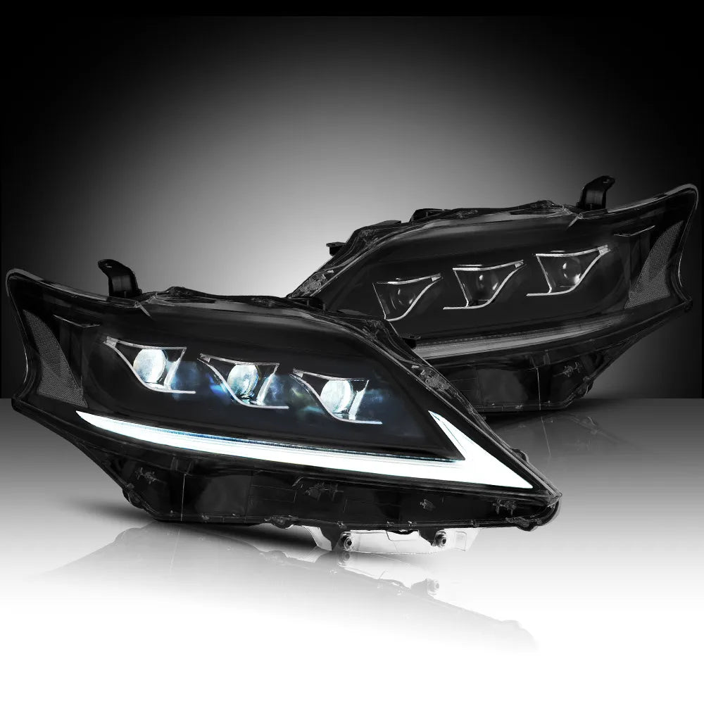 Vland 13-15 Lexus RX270 RX350 RX450H (AL10) LED Matrix Headlights with DRL High Low Beam Front Headlamp Assembly sayaragear