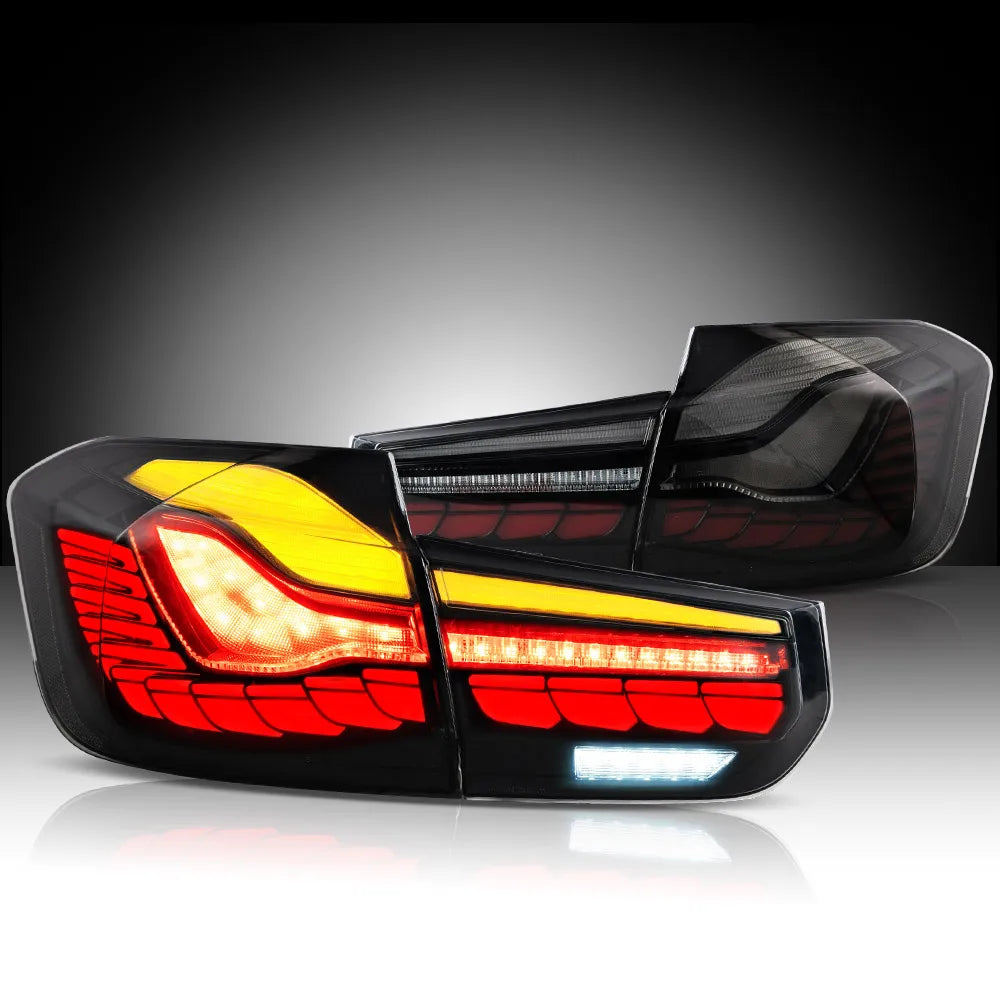 Vland 12-19 BMW 3 Series (F30 F80) Tail Lights With LED GTS Style sayaragear