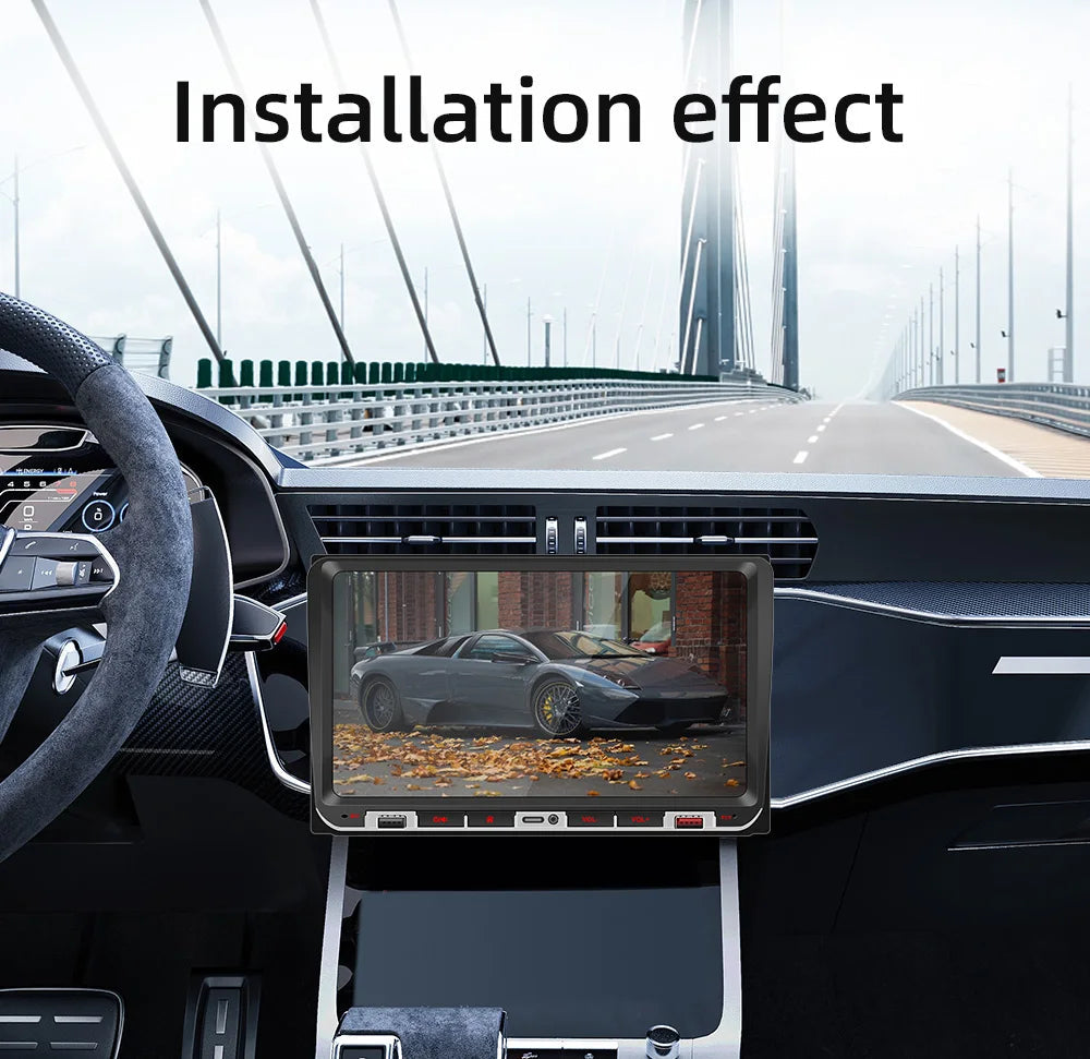 DuoDton 2 Din 9 inch Android Car Radio GPS 4G WiFi DSP Carplay For VW / Volkswagen Skoda Octavia golf 6 touran passat polo Jetta sayaragear