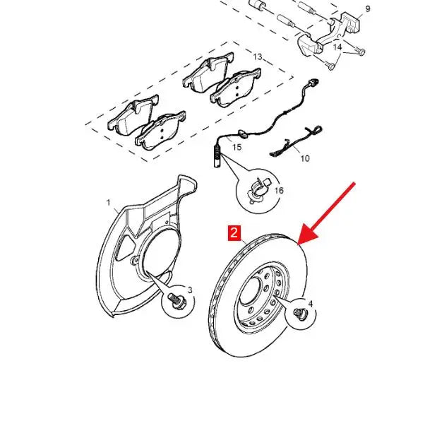 ATMMG Original New For SAIC MG750 MG6 MG550 Front Brake Disc Front Brake Disc 10002710 10002711 sayaragear