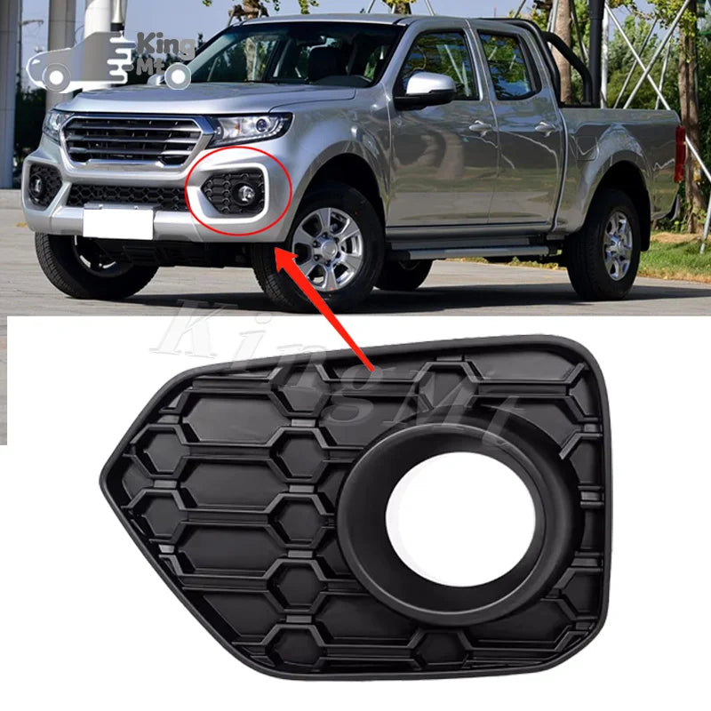 For Great Wall Wingle 7 Foglight Car Fog Light Assembly Halogen Front Bumper Fog Lamp Kit Frame Cover Housing sayaragear