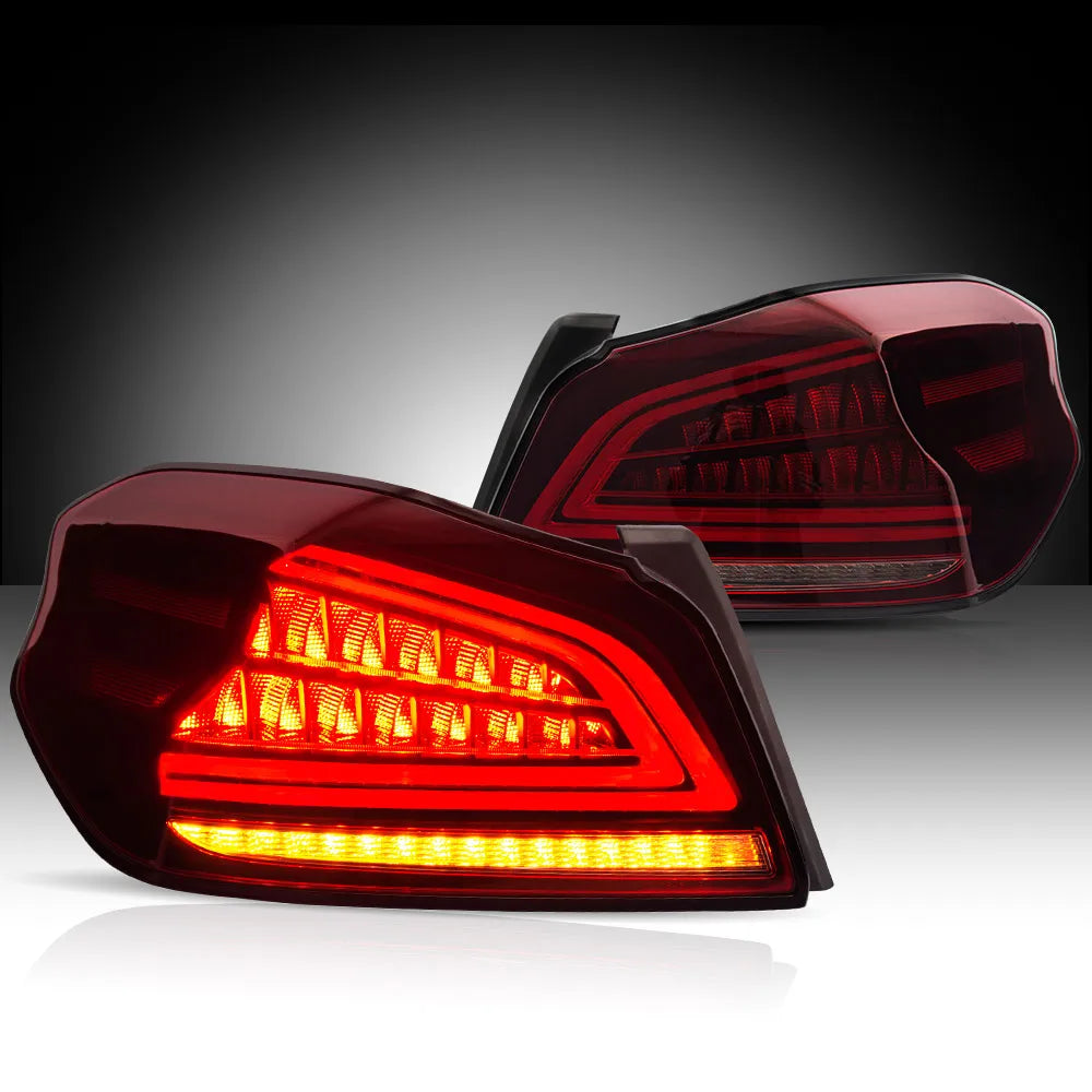 Vland 15-21 WRX & WRX STI 1st Gen (VA) LED Tail Lights With Sequential Turn Signal sayaragear