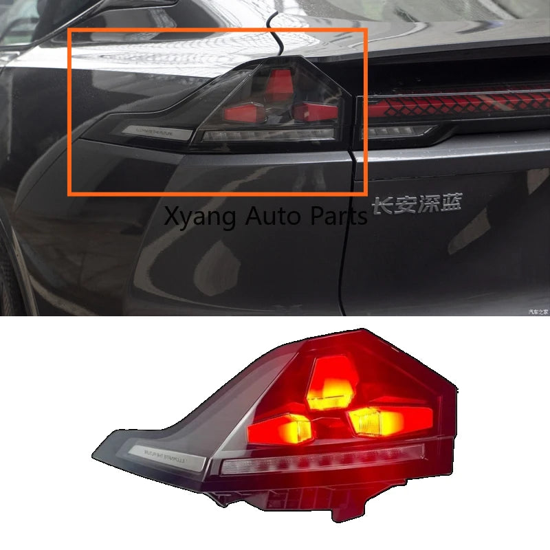 Rear Bumper Tail Light Tail Lamp For Changan Deepal SL03 2022 2023 2024 Taillamp Brake Stop Light 4133010-DF01 4133010-DF02 sayaragear