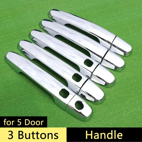 Chrome Door Handle Cover Trim Set for Toyota RAV4 30 XA30 2006 2007 2008 2009 2010 2011 2012 RAV 4 Car Accessories Stickers sayaragear