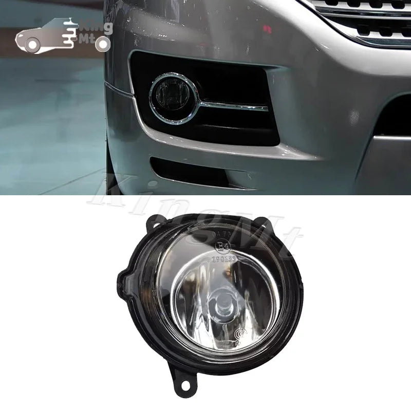 For JAC M5 Foglight Car Fog Light Assembly Halogen Front Bumper Fog Lamp Kit Replacement with Waterproof Housing sayaragear