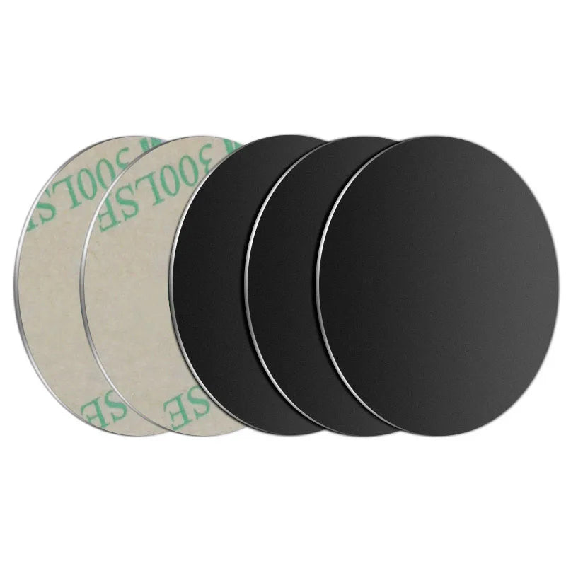 Metal Plate For Car Phone Holder Magnetic Universal Iron Sheet Disk Sticker Mount Mobile Phone Magnet Stand For IPhone sayaragear