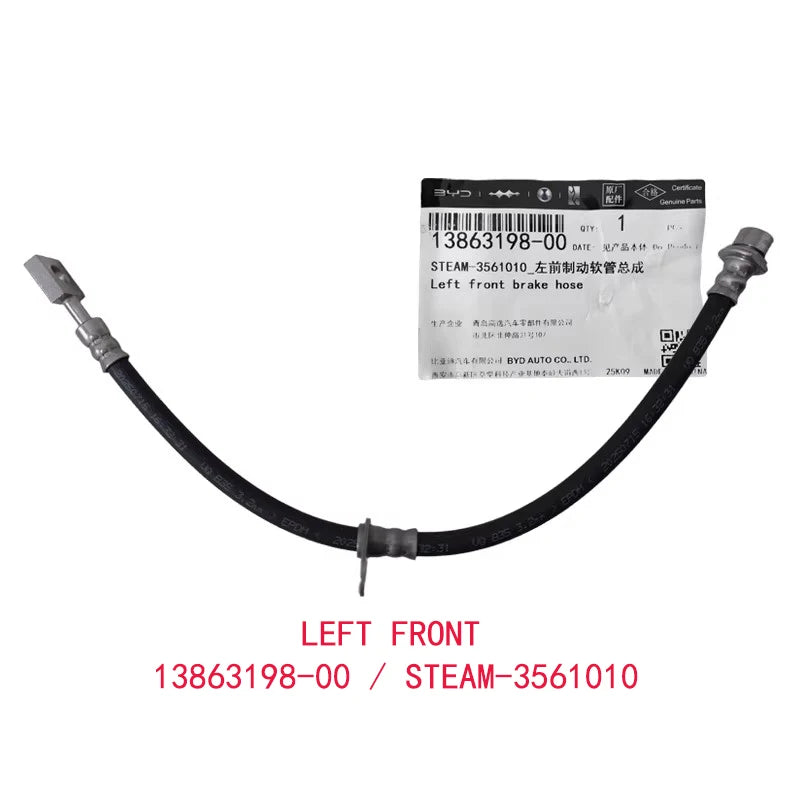 Brake Rubber Hose for BYD TANG EV / DM / DM-p Denza X N8 Brake Caliper Oil Pipe Car Accessories - sayaragear