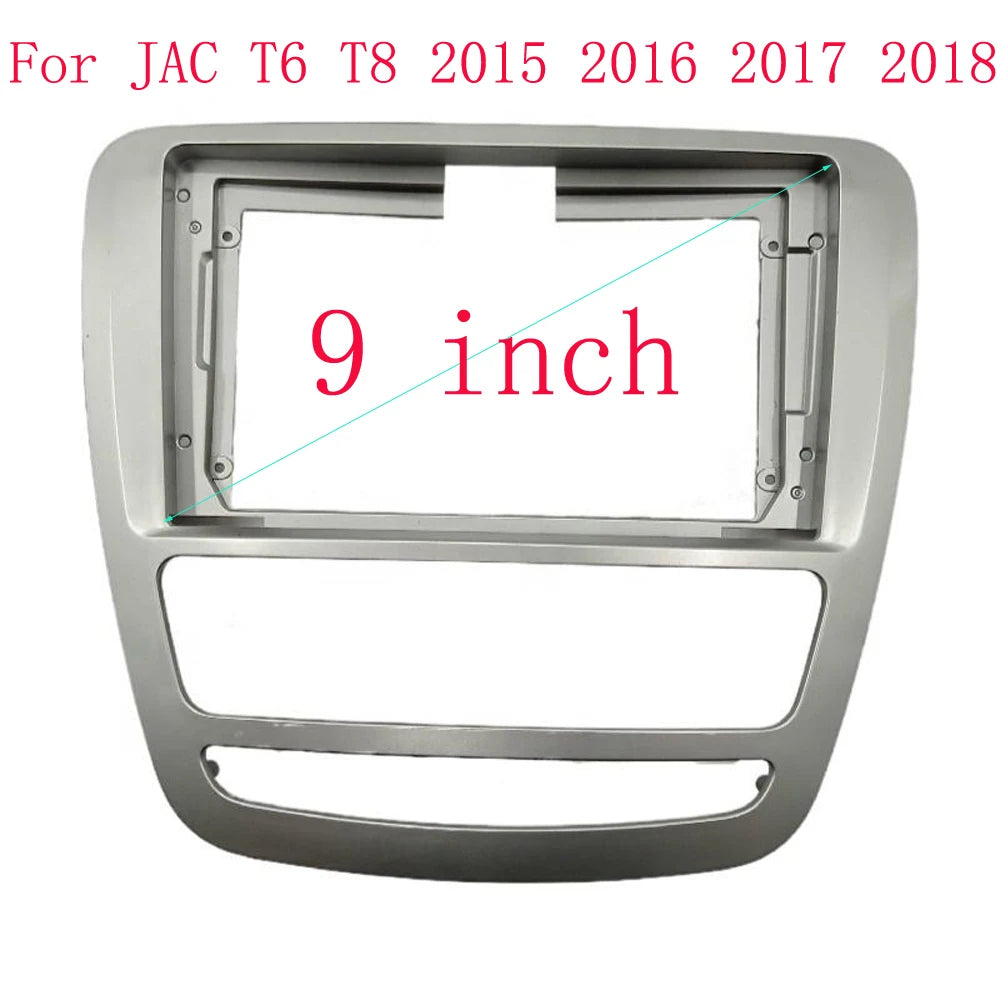 2 Din Android Head Unit Car Radio Frame cable wire for JAC T6 T8 2015-2022 Plastic Panel Fascia Trim Bezel Faceplate sayaragear